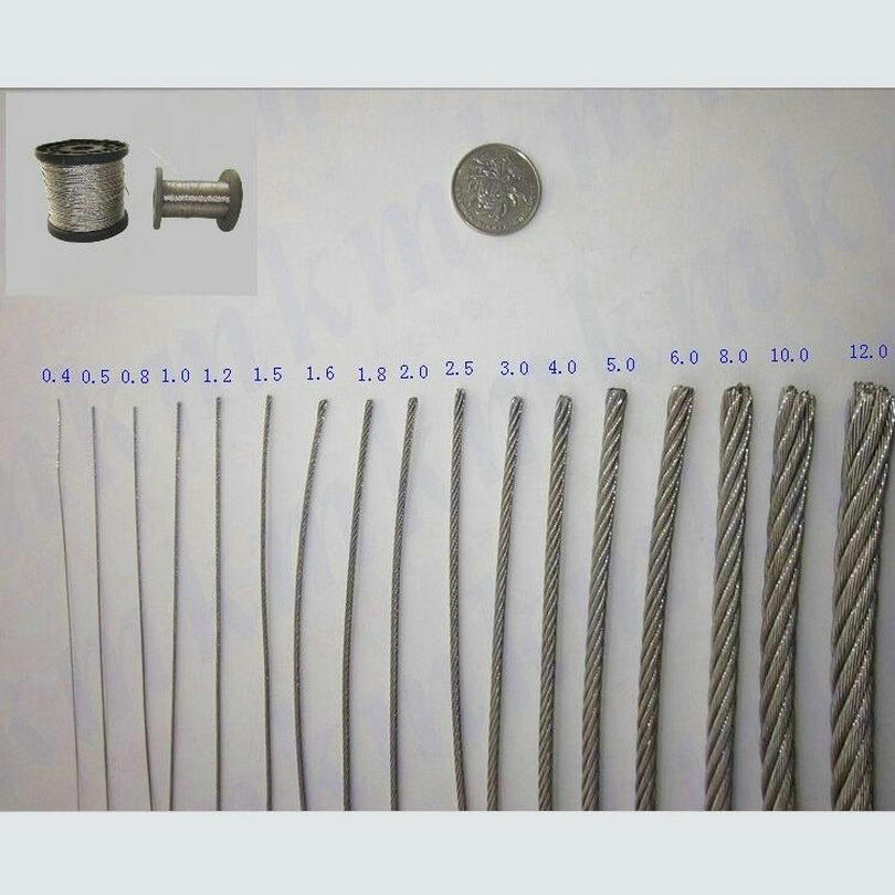 Stainless Wire Ss316 - HQ HW02 SS316 deniz sınıfı paslanmaz