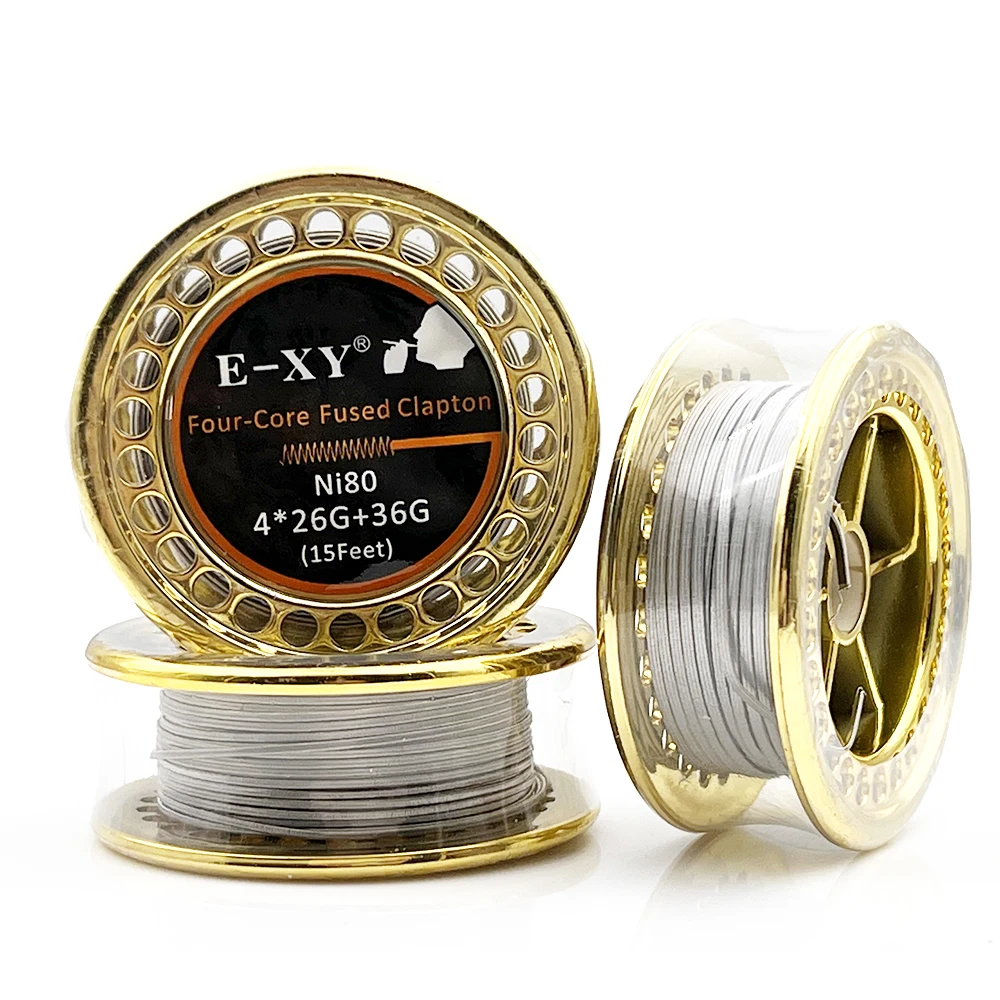 Clapton Wire Pre Built - Ni80 tel 26G 36GA 15 ayaklar