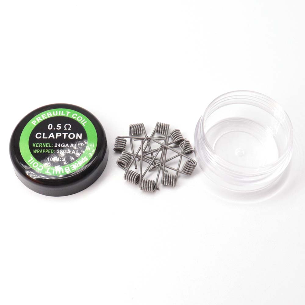 Clapton Wire Pre Built - 10 adet Elektronik Sigara Vape Pen
